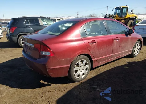 2010 Honda Civic Lx from USA, damaged, VIN 2HGFA1F5XAH587581